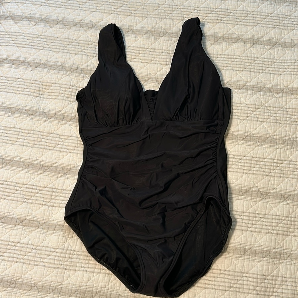 Women’s black swimsuit